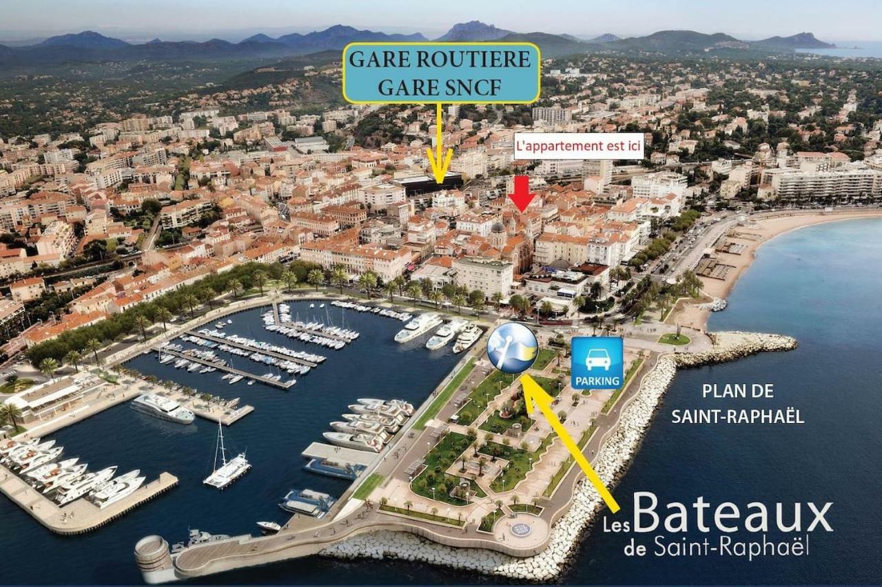 F3 Plein Centre Plage A 50 M Saint-Raphaël エクステリア 写真
